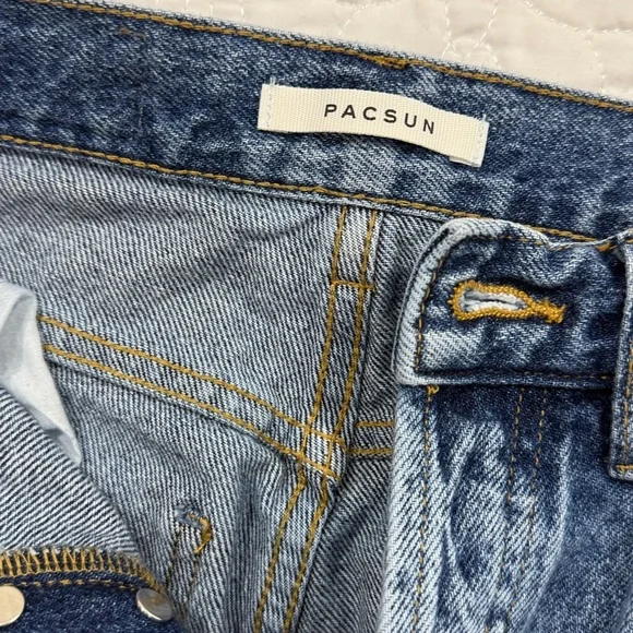 PacSun Women’s High Rise Boot Cut Jeans - Size 24 - Picture 2 of 4